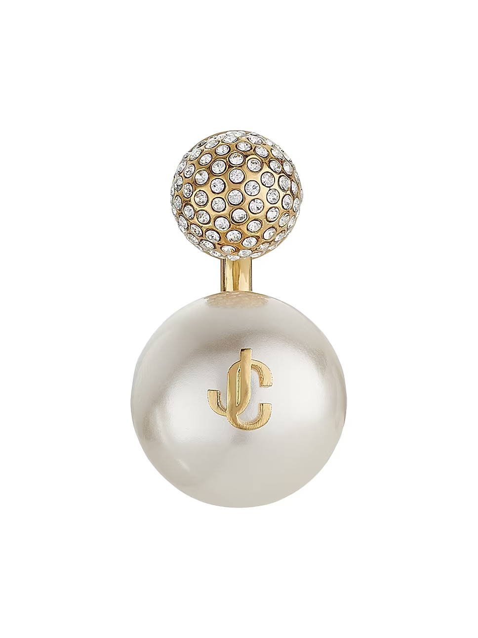 Auri Goldtone, Cubic Zirconia & Imitation Pearl Ear Jacket | Saks Fifth Avenue
