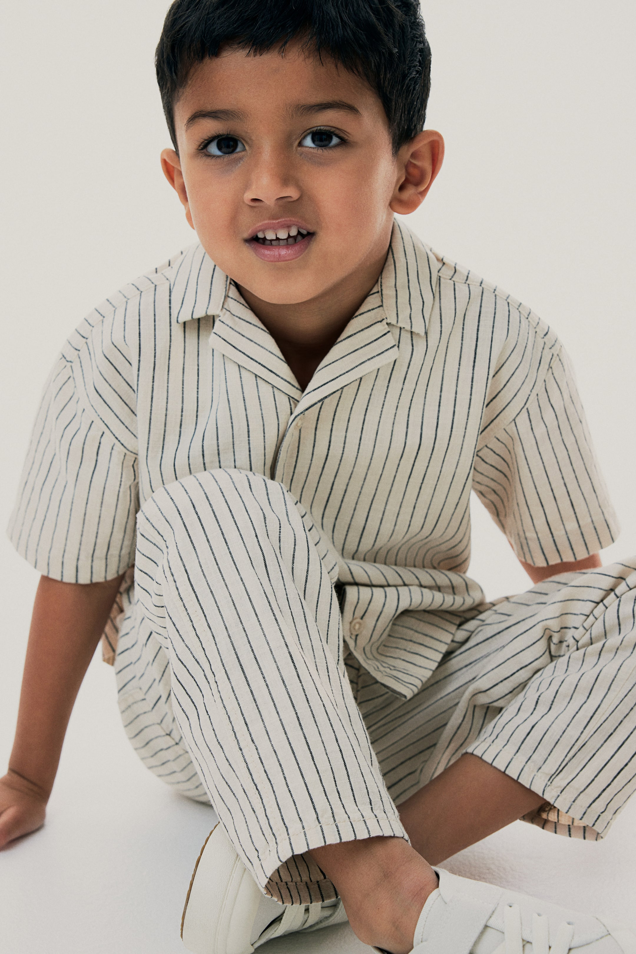 Linen-Blend Pants | H&M (US + CA)