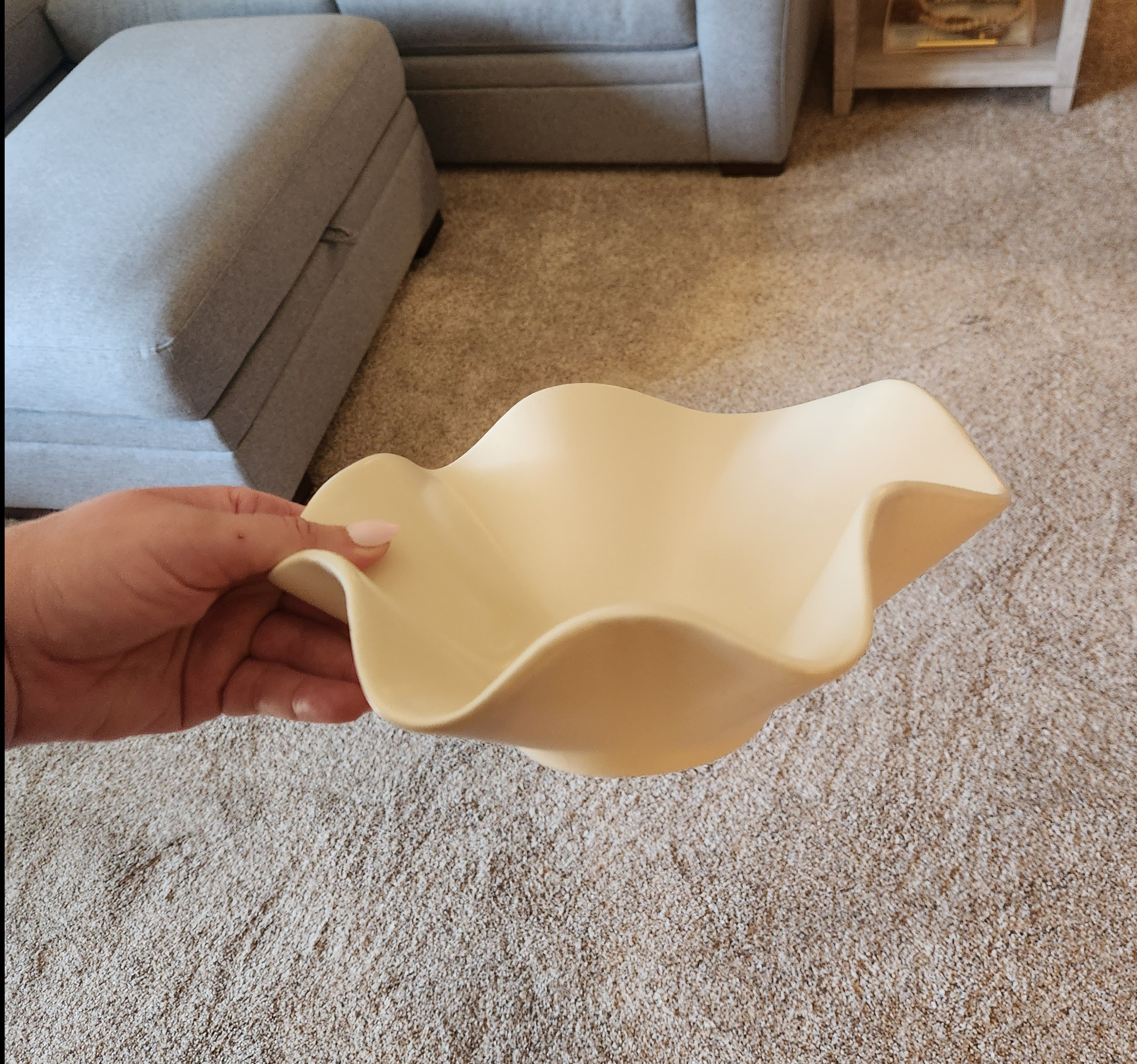 Love this Ceramic Bowl from Walmart. The shape is so unique and stylish

#LTKdayinmylife #LTKHome