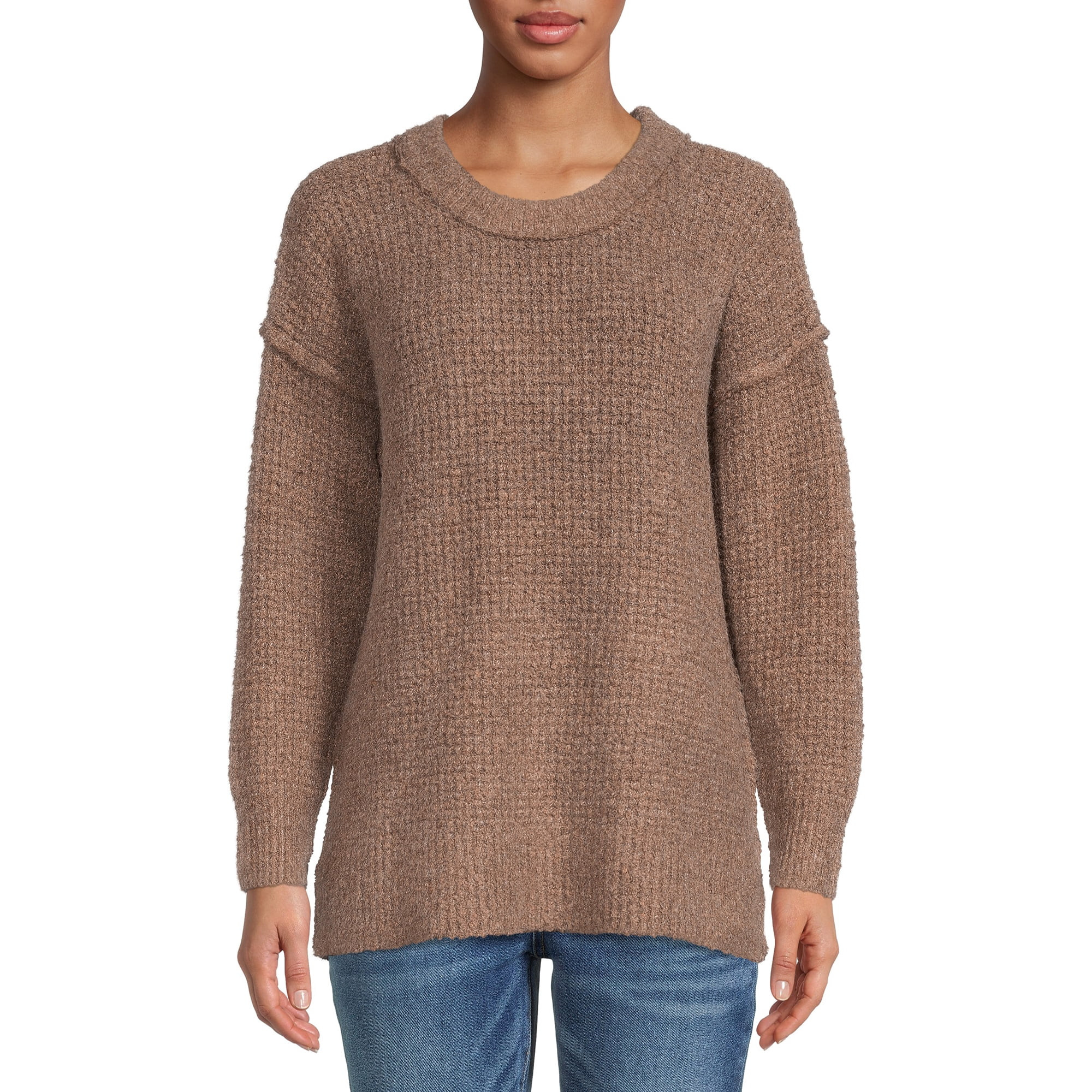 Bohemian Rose - Bohemian Rose Women's Crewneck Tunic Sweater - Walmart.com | Walmart (US)