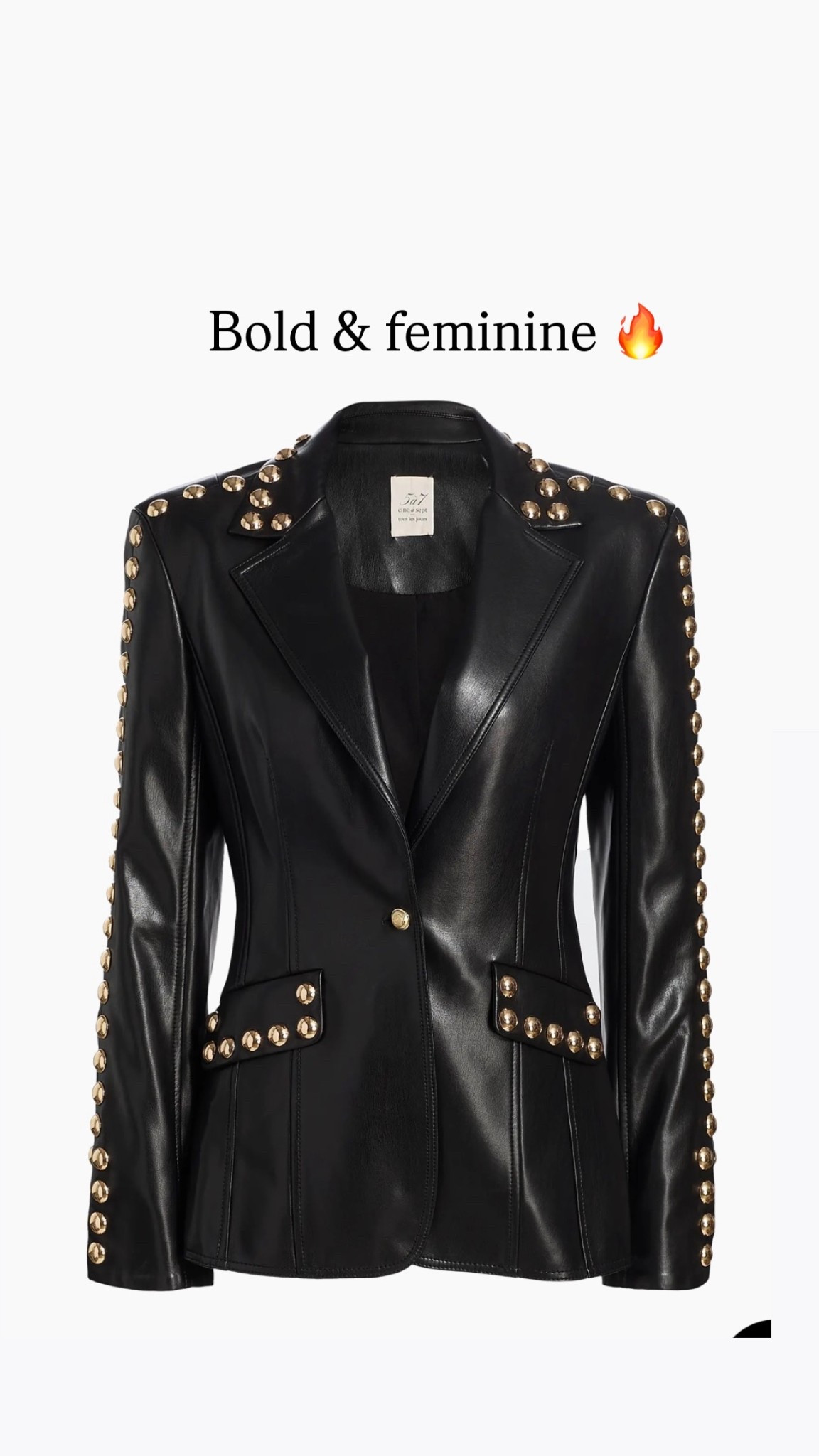 Bold and feminine blazer 
Gorgeous statement piece 

@saks @cinqasept #Saks #SaksPartner #cinqasept

#LTKGiftGuide #LTKHoliday #LTKOver40