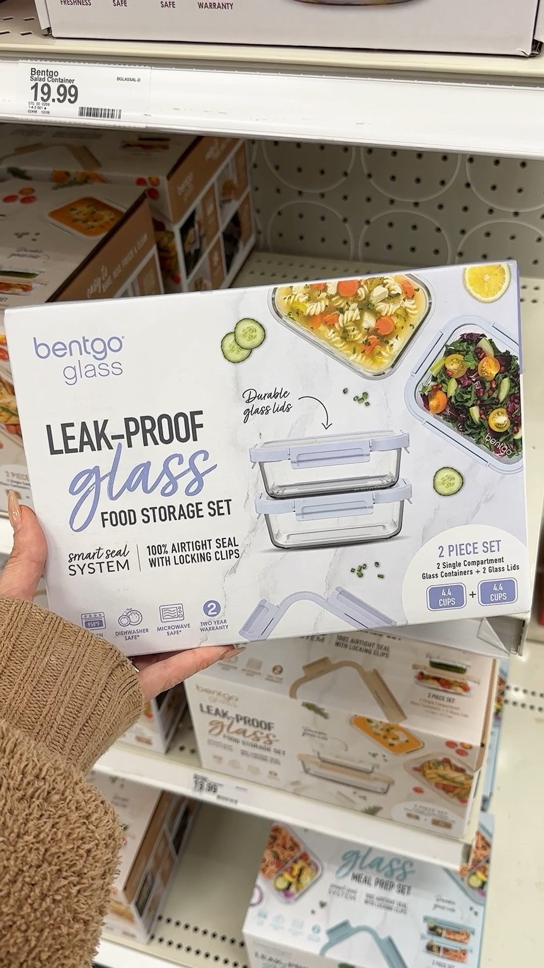 Bentgo® Glass Snack Container