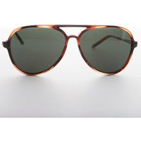 Classic Aviator Pilot Vintage Glass Lens Sunglass - Air Boss | Etsy (US)