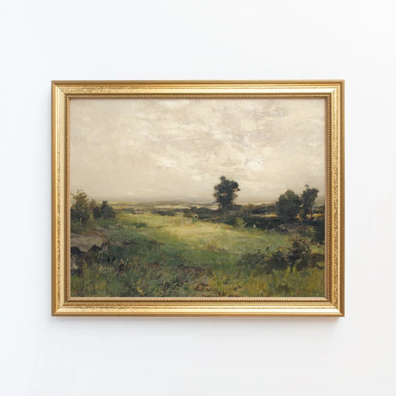 Vintage Art Prints Framed Antique Replica Painting Antique | Etsy | Etsy (US)