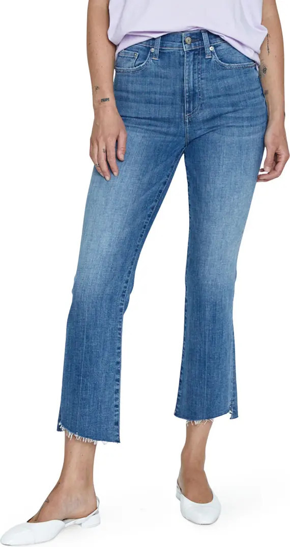 Pistola Lennon High Waist Chew Hem Crop Bootcut Jeans | Nordstrom | Nordstrom
