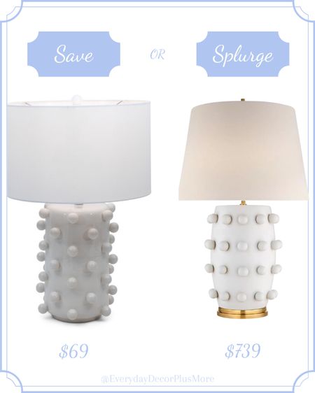 Serena and lily look for less
Serena and lily dupe
Dotted lamp
Lamp with dots
Lamp with balls
White dotted lamp 
White lamp with gold base
Visual comfort dupe
Visual comfort lookalike
Visual comfort look for less 
White lamp with balls on the side
Dot lamp
Ceramic dot lamp
Dot ceramic lamp

#LTKunder100 #LTKhome #LTKstyletip