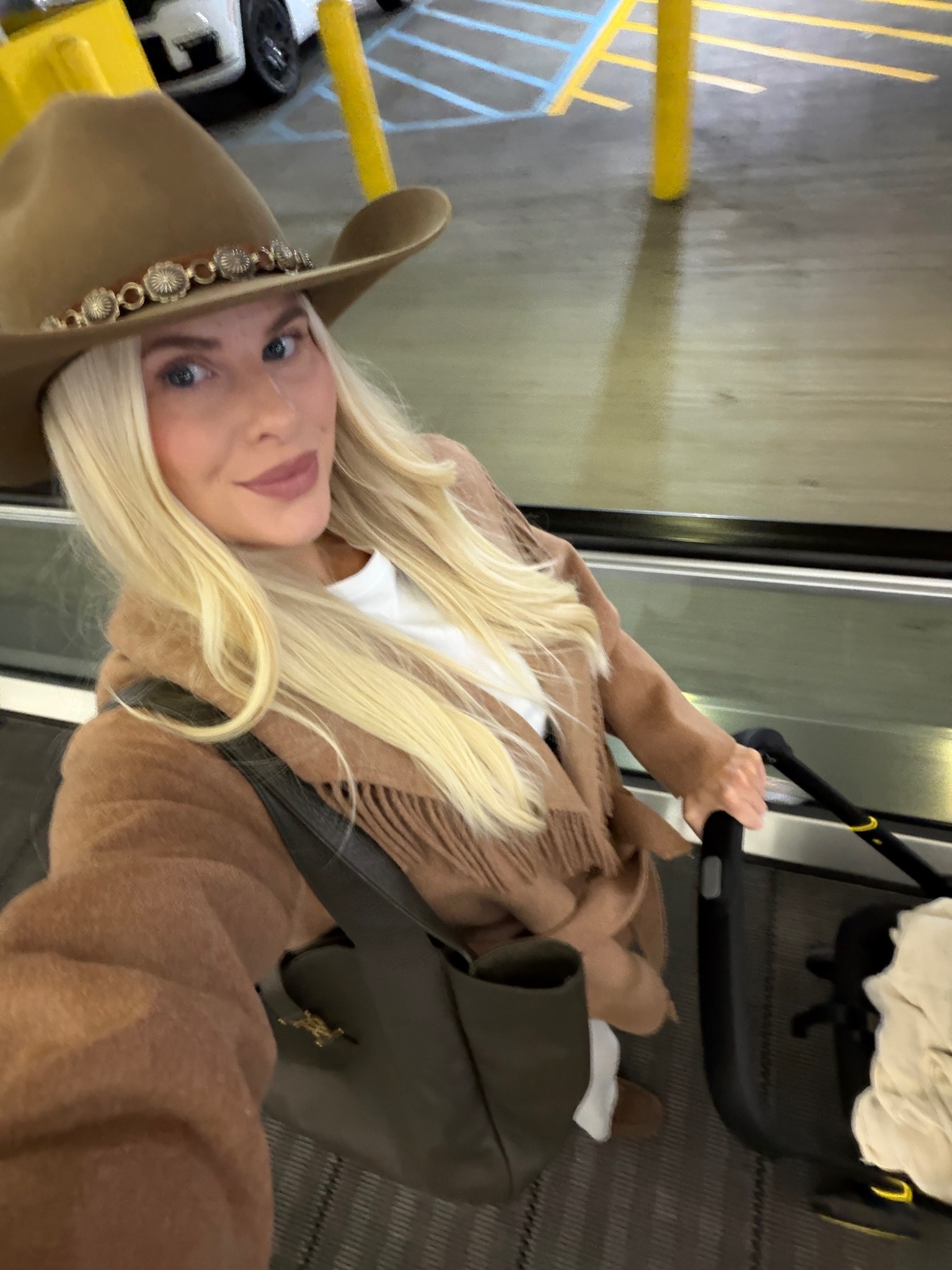 SIZE: med jacket, small pant, shoes run tts, hat I made at Kemo Sabe, linked similar in all! #kathleenpost

Travel outfit, western chic look, airport outfit, mountain chic vibes

#LTKootd #LTKTravel