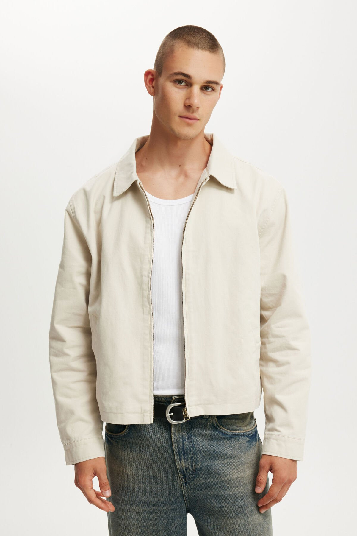 Cropped Harrington Jacket | Cotton On (ANZ)