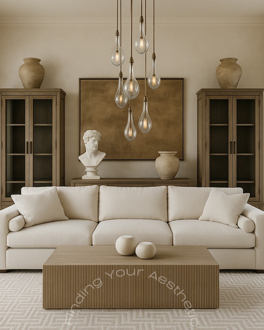 Restoration Hardware inspired living room look for less - I designed this neutral aesthetic living room to mimic the RH aesthetic all with affordable Amazon and wayfair home finds! 

#LTKHome #LTKStyleTip #LTKSaleAlert