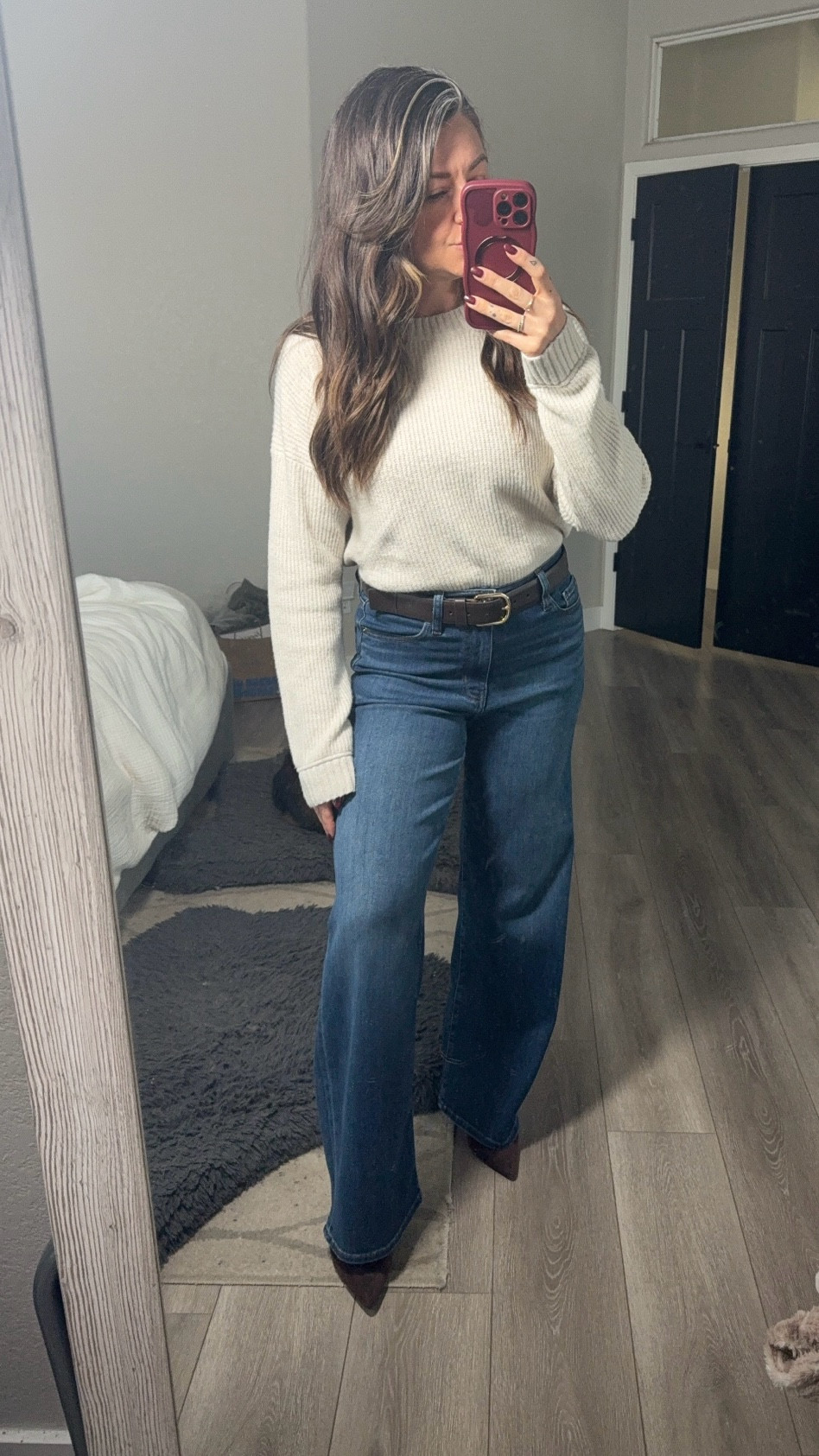 I don’t think I've ever loved a pair of jeans so much! These Frame jeans are so comfortable and worth every penny.  Snag them now while they're on sale! 

#LTKootd #LTKSaleAlert #LTKCyberWeek