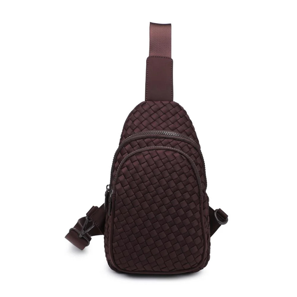 Beyond The Horizon - Woven Neoprene Sling Backpack | Sol and Selene