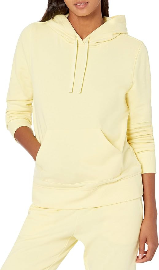 Amazon Essentials Women's Regular-Fit Fleece Pullover Hoodie (Available in Plus Size) | Amazon (US)