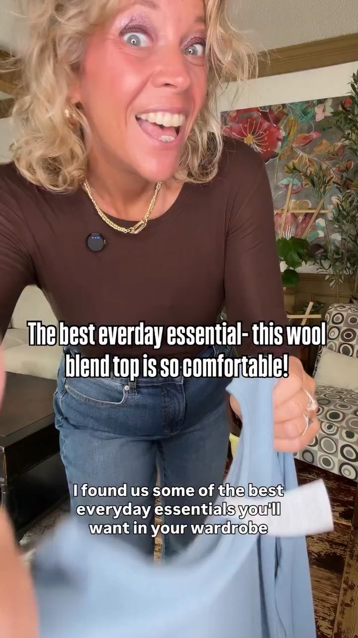 The perfect everyday essential long sleeved tee @c202.official and it’s a wool blend- keeps us warm without feeling bulky! These wash & wear well and fit true to size.

#LTKootd #LTKOver40 #LTKMidsize
