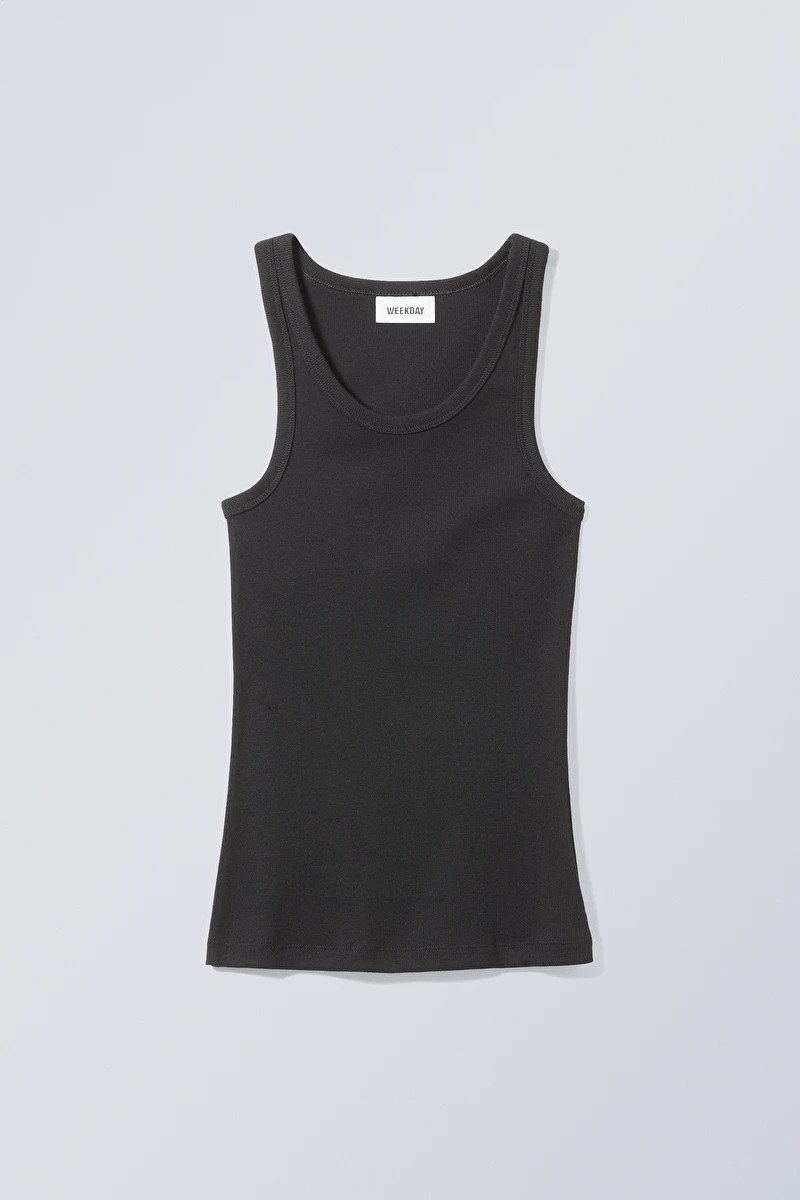Close Fitted Tank Top | Weekday