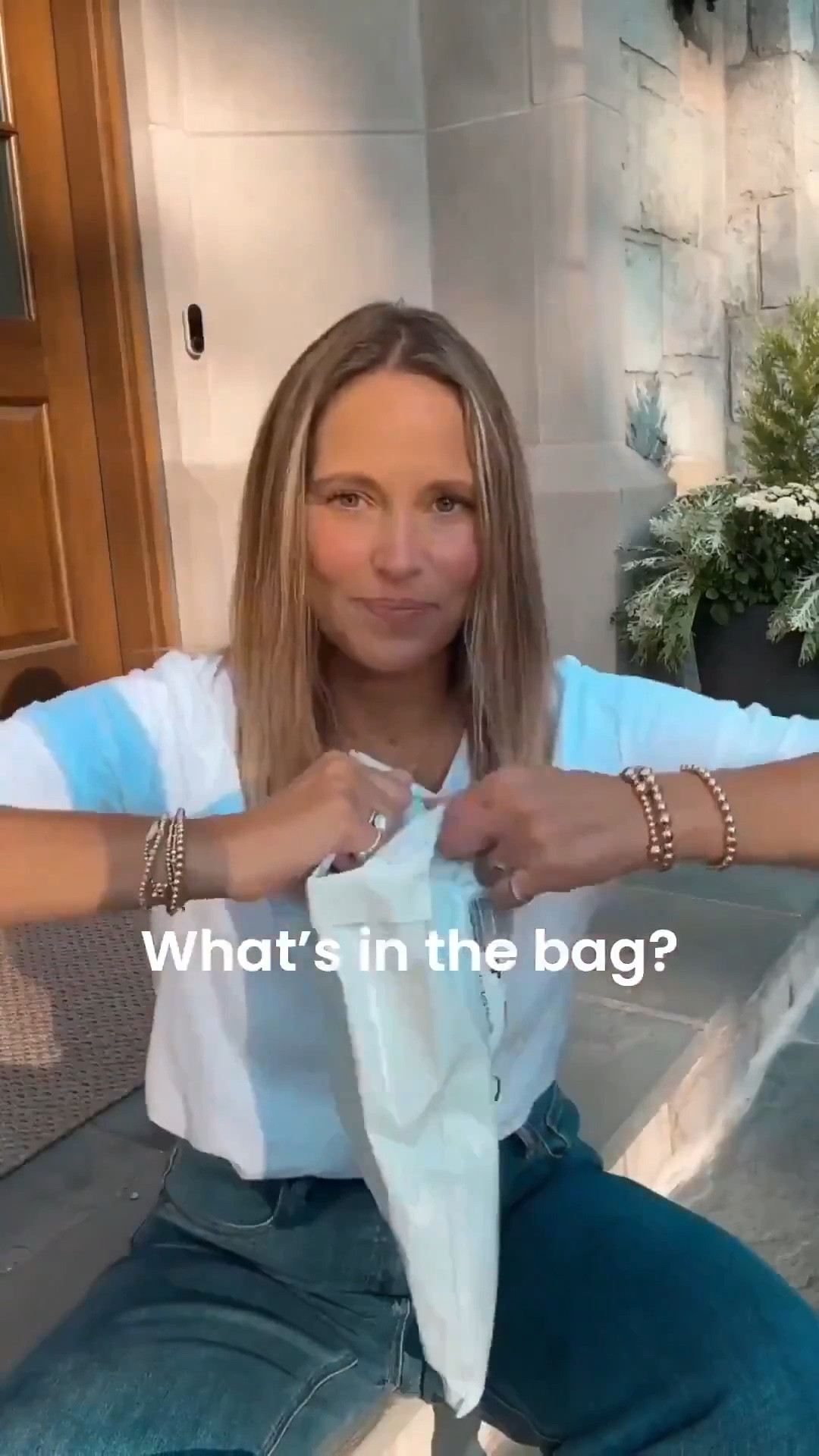 What’s in the bag? One of our favorite most-worn sweaters. I have this cashmere sweater in so many colors and just had to add black. You won’t find a better priced or better quality option. It is true to size and I usually buy medium or large depending on the fit I want.

#LTKSeasonal #LTKHoliday #LTKOver40