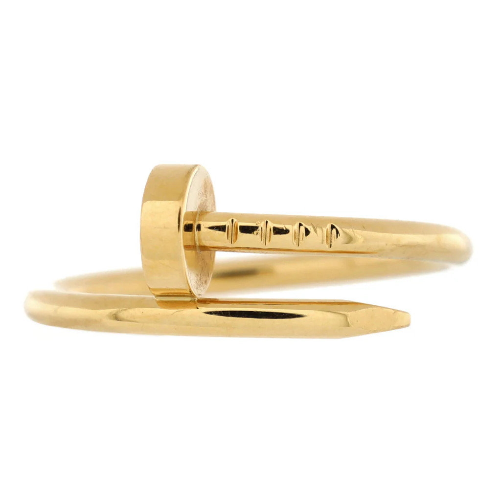 Juste un Clou Ring 18K Yellow Gold Small | Rebag