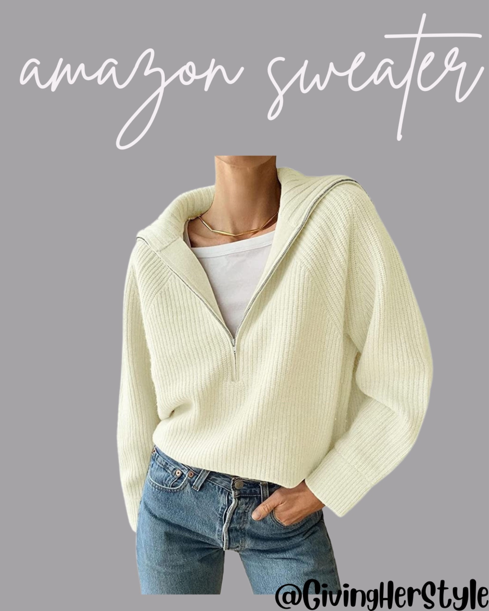 Amazon quarter zip sweater! 
Amazon prime, amazon fashion, amazon finds, best of amazon, amazon favorites, amazon fashion best sellers, cream, beige, sweater, 



#LTKunder50 #LTKSeasonal #LTKtravel
