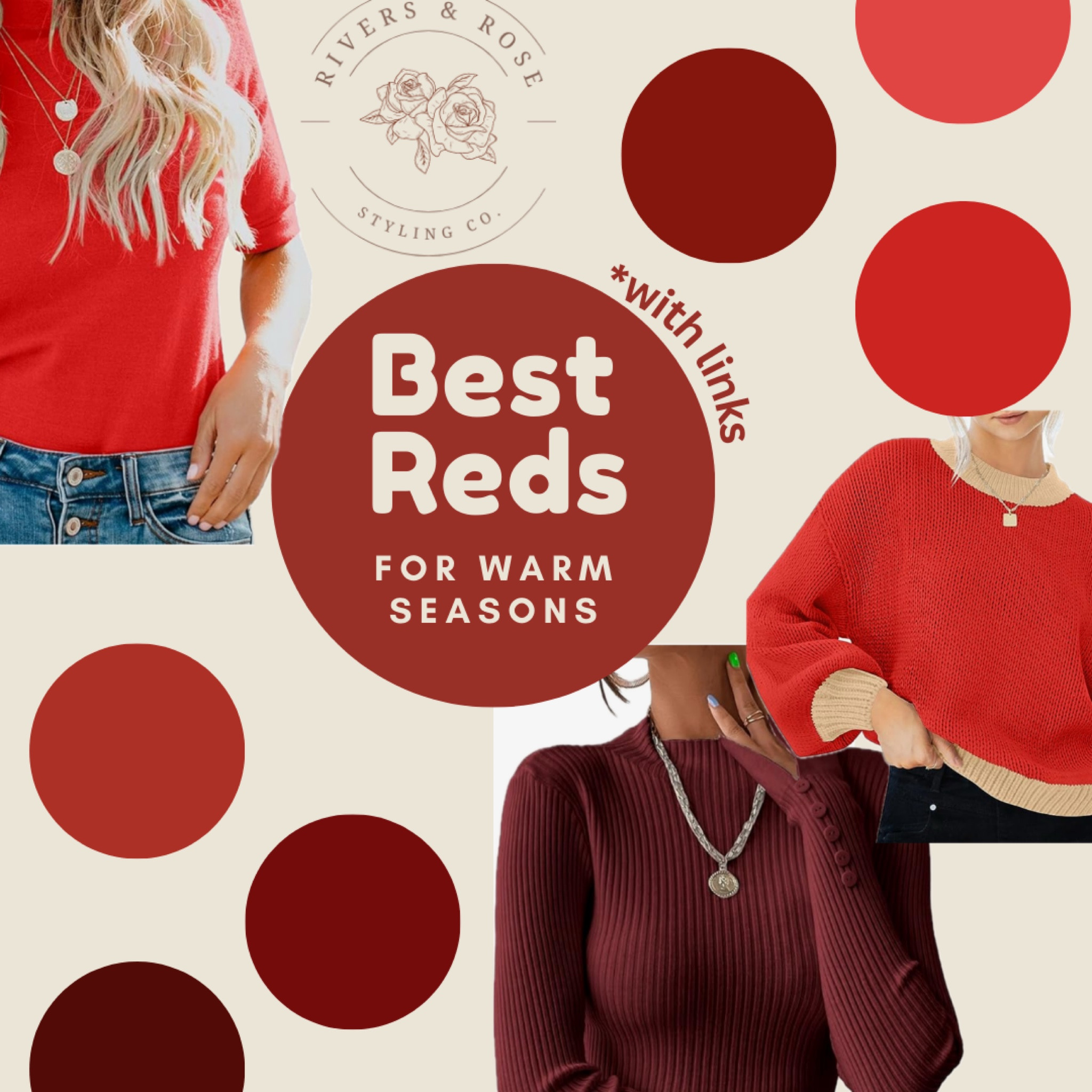 Best reds for warm seasons! 🍁🌷
