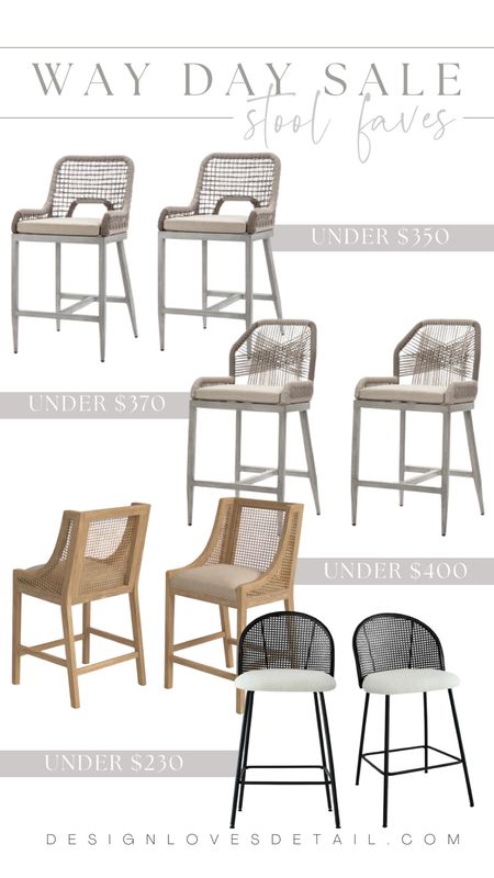Check out the savings on these chairs and stools for Way Day! Wayfair’s biggest sale of the year ends soon— don’t miss the deals! 

#LTKxWayDay

#LTKSaleAlert #LTKSeasonal #LTKHome