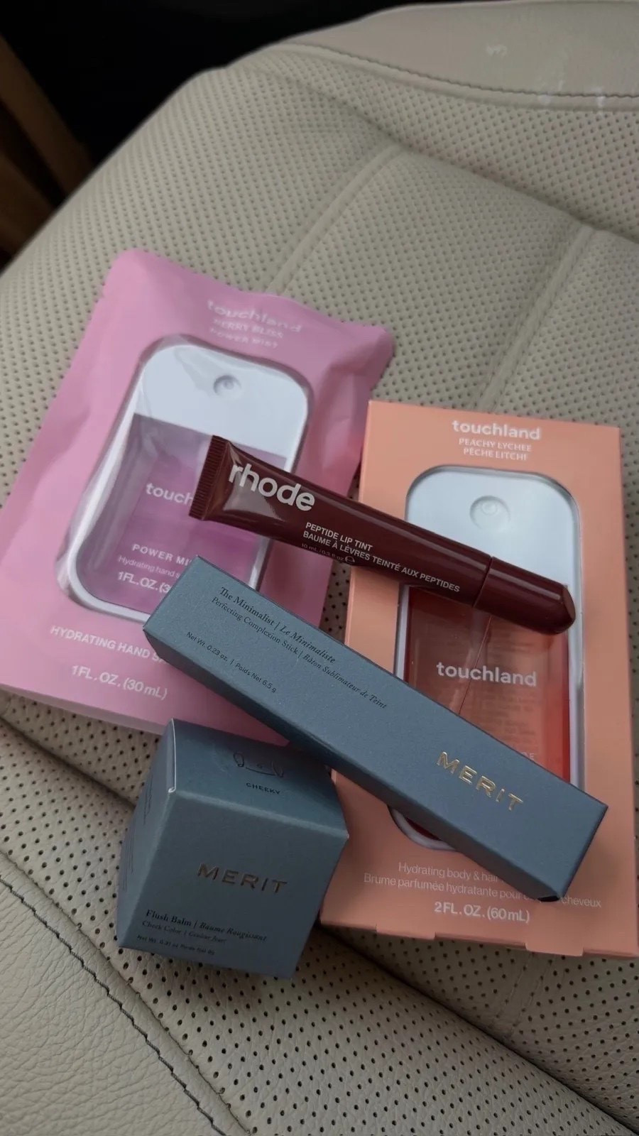 my recent sephora finds! blush in cheeky 🤍 

sephora, sephora haul, touchland, hand sanitizer, rhode, merit, natural makeup, cream makeup, michele jaliene 

 #LTKgrwm #LTKselfcare #LTKBeauty