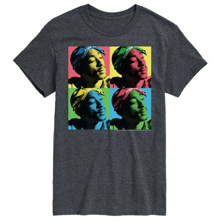 Tupac - Pop Art Collage - Men s Short Sleeve Graphic T-Shirt | Walmart (US)