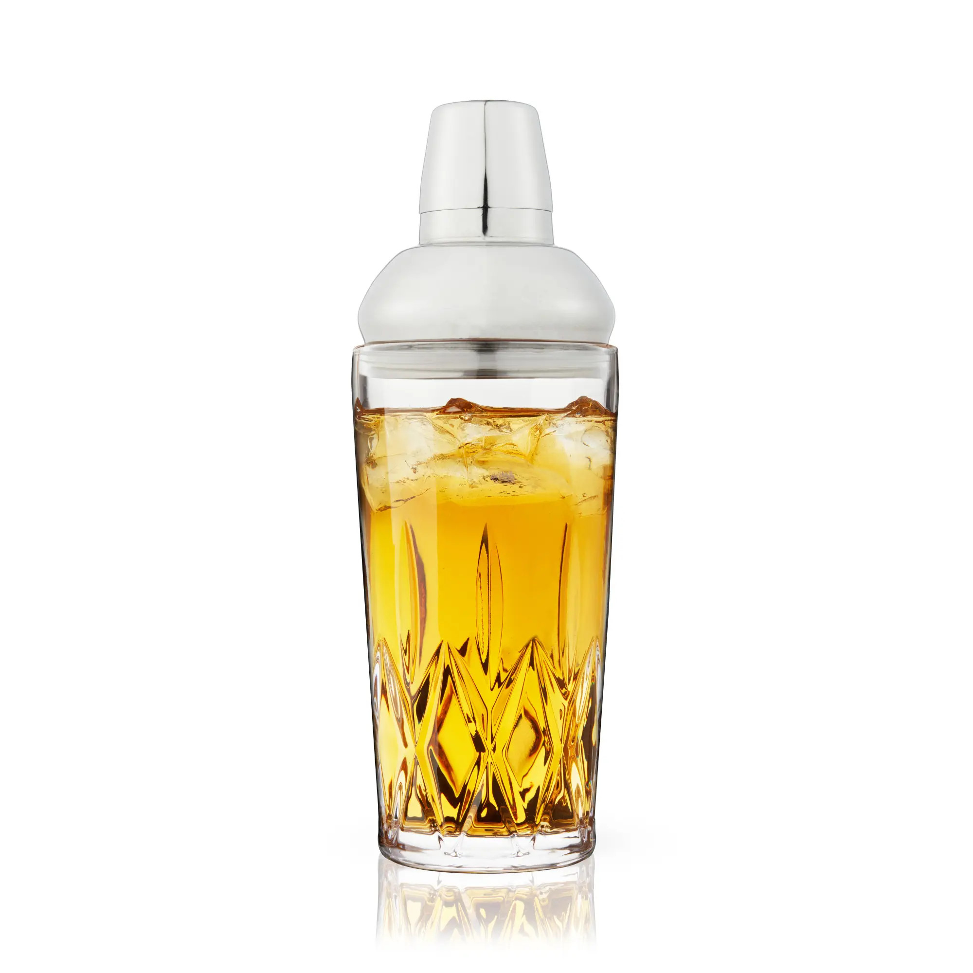 Viski Admiral Crystal Cocktail Shaker in Stainless Steel | Nordstrom | Nordstrom