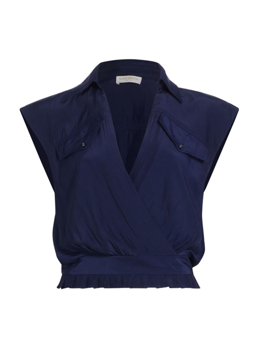 Amaris Surplice Top | Saks Fifth Avenue