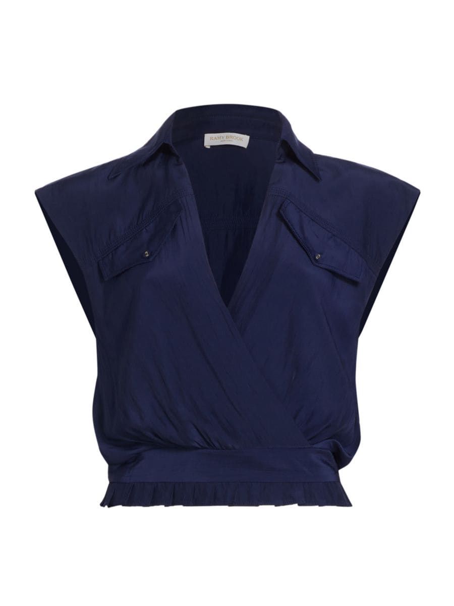 Amaris Surplice Top | Saks Fifth Avenue