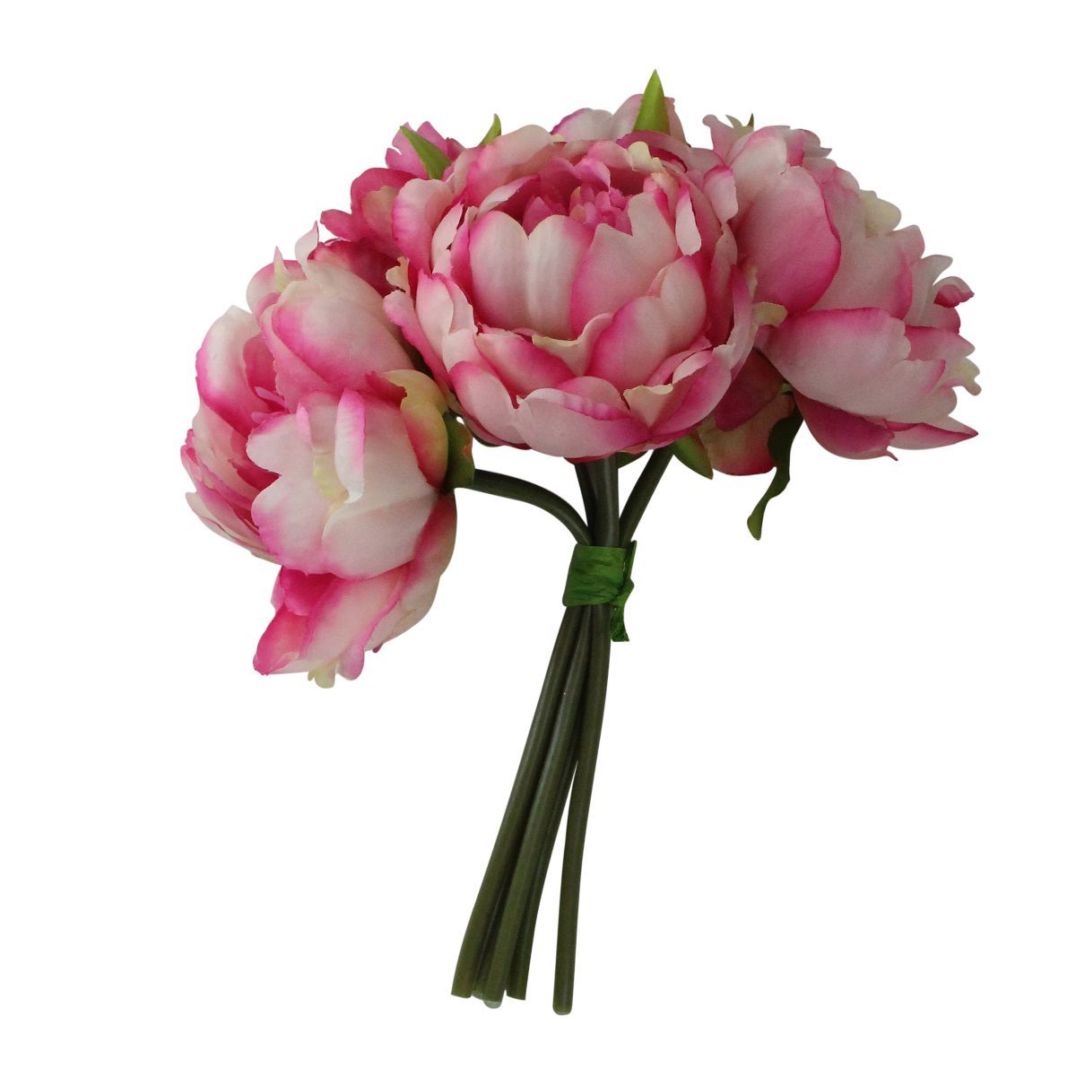Allstate Floral 9.5" Pink Peony Artificial Flower Bouquet | Target