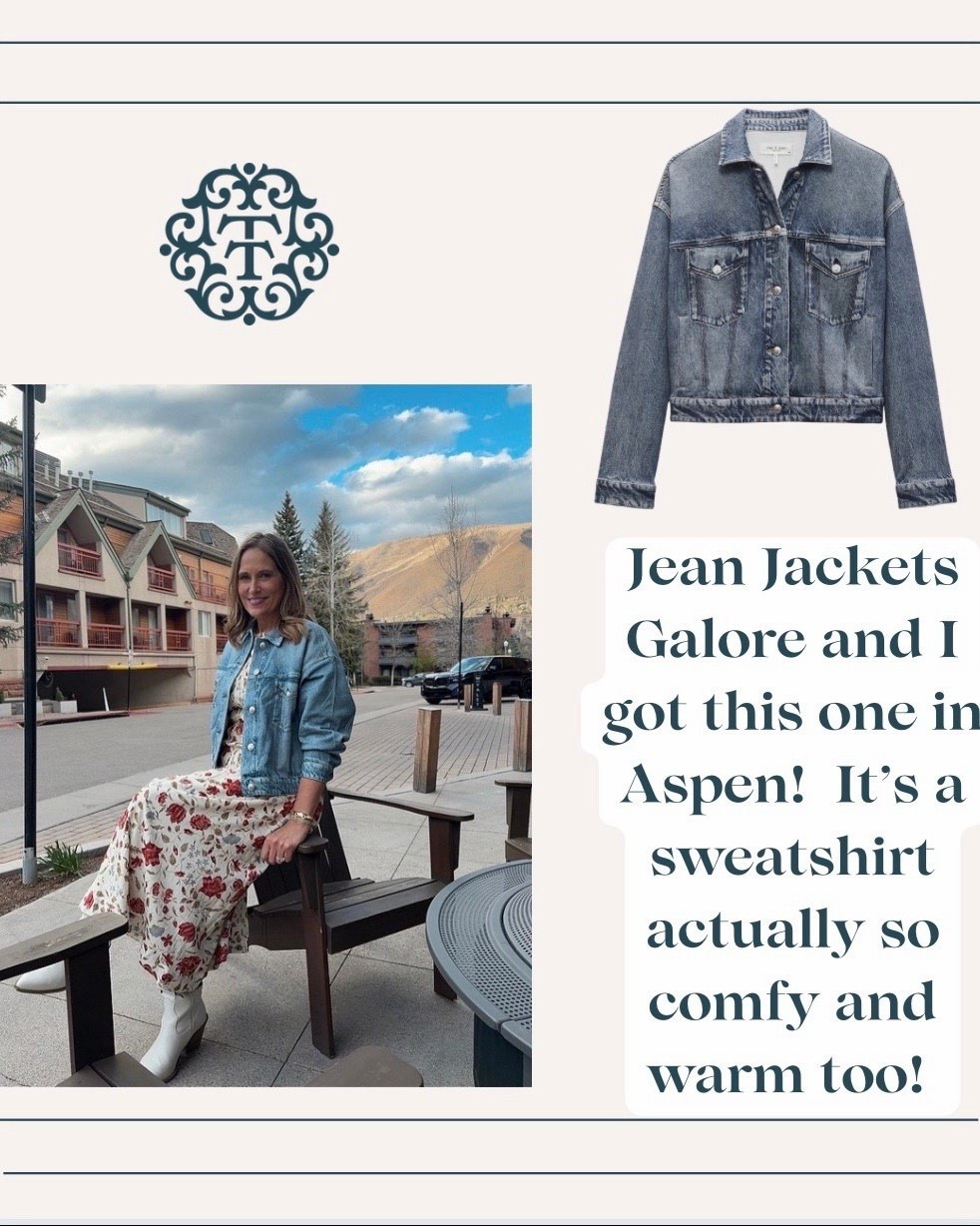 Where has this jacket been all my life? I just love the way it feels on. This sweatshirt looks like a denim jacket thas the look I want with the cozy feel I need. I’m so thrilled with this purchase! s

#LTKOver40 #LTKMidsize