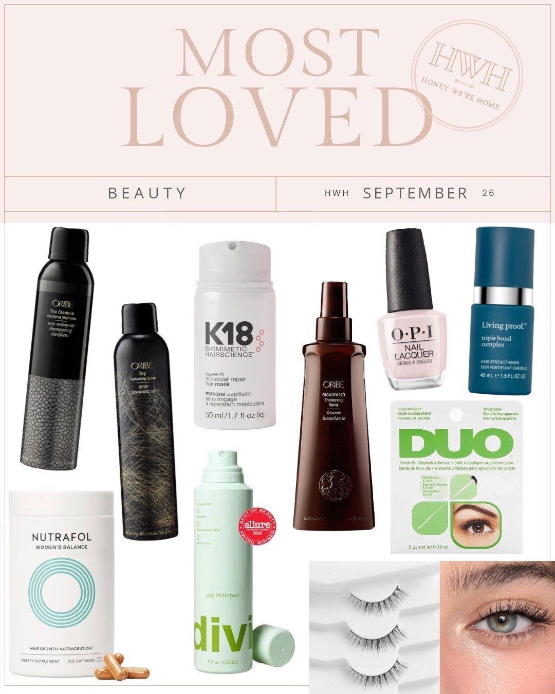Most Loved September • Beauty • Hair Care • Makeup

#LTKgrwm #LTKBeauty #LTKOver40