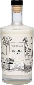 Archipelago Botanicals Luxury Milk Bubble Bath, Daily Body Wash, Moisturizing and Hydrating Gentl... | Amazon (US)