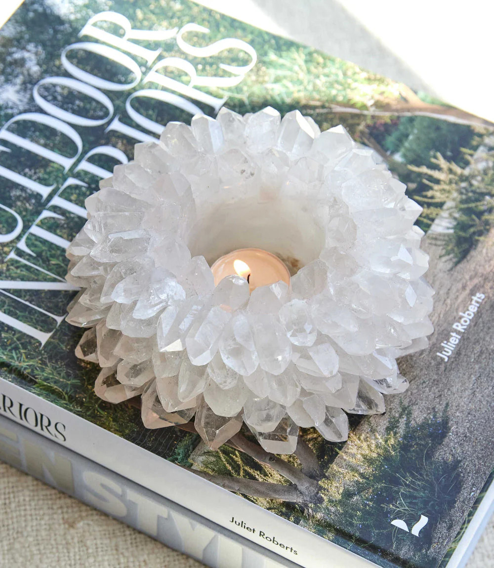 Large Crystal Candleholder | Karen Kane