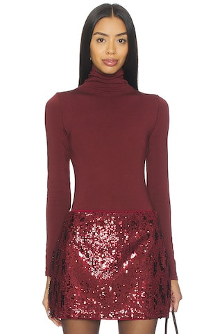 Wolford Colorado Bodysuit in Midnight Red from Revolve.com | Revolve Clothing (Global)