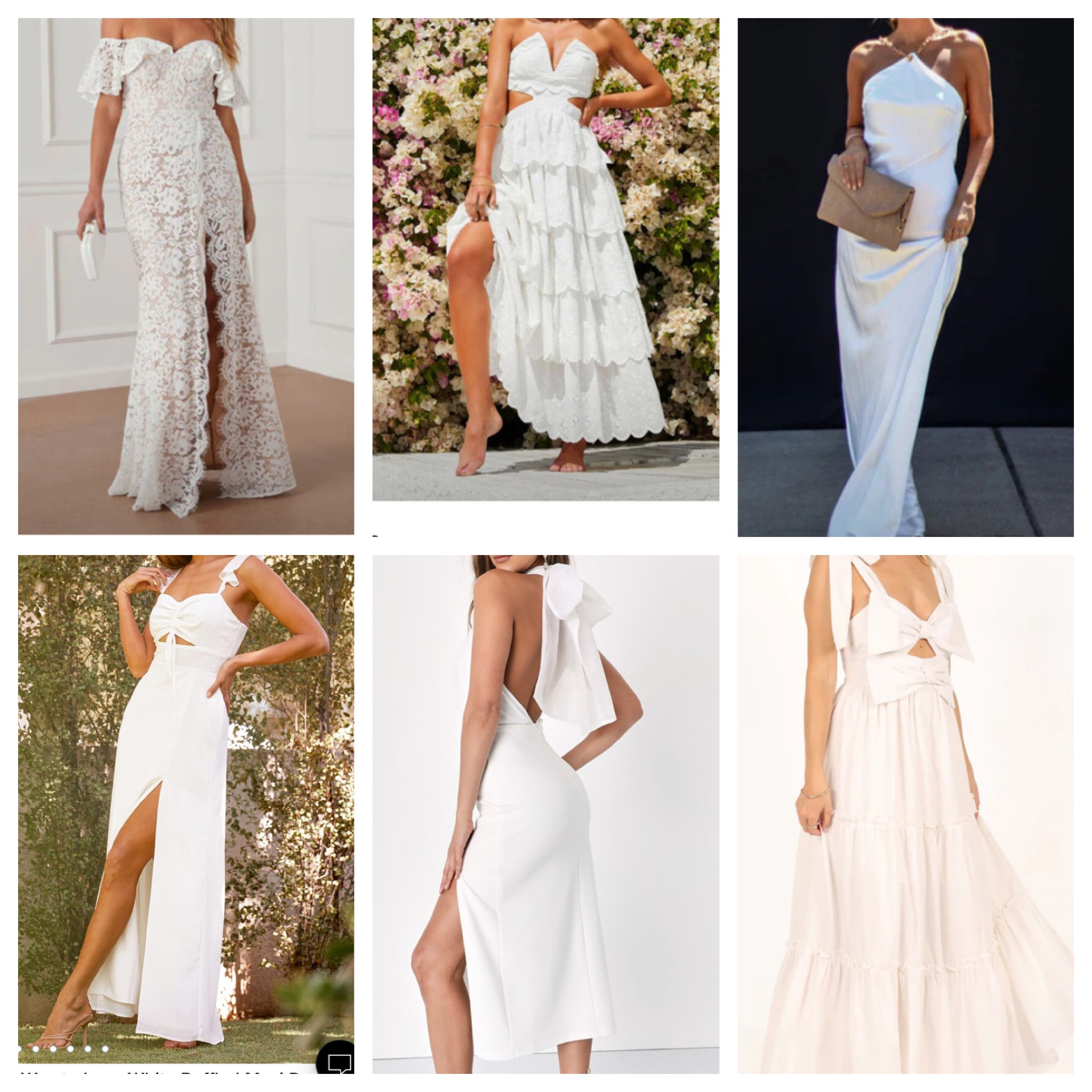 Long White Dress 💍 

Wedding dress, engagement dress, engagement photo dress, engagement pic outfit, elopement dress, court house wedding dress, beach wedding dress, bridal shower dress, engagement party dress, party dress, white dress, rehearsal dinner dress

#LTKwedding #LTKFind #LTKsalealert