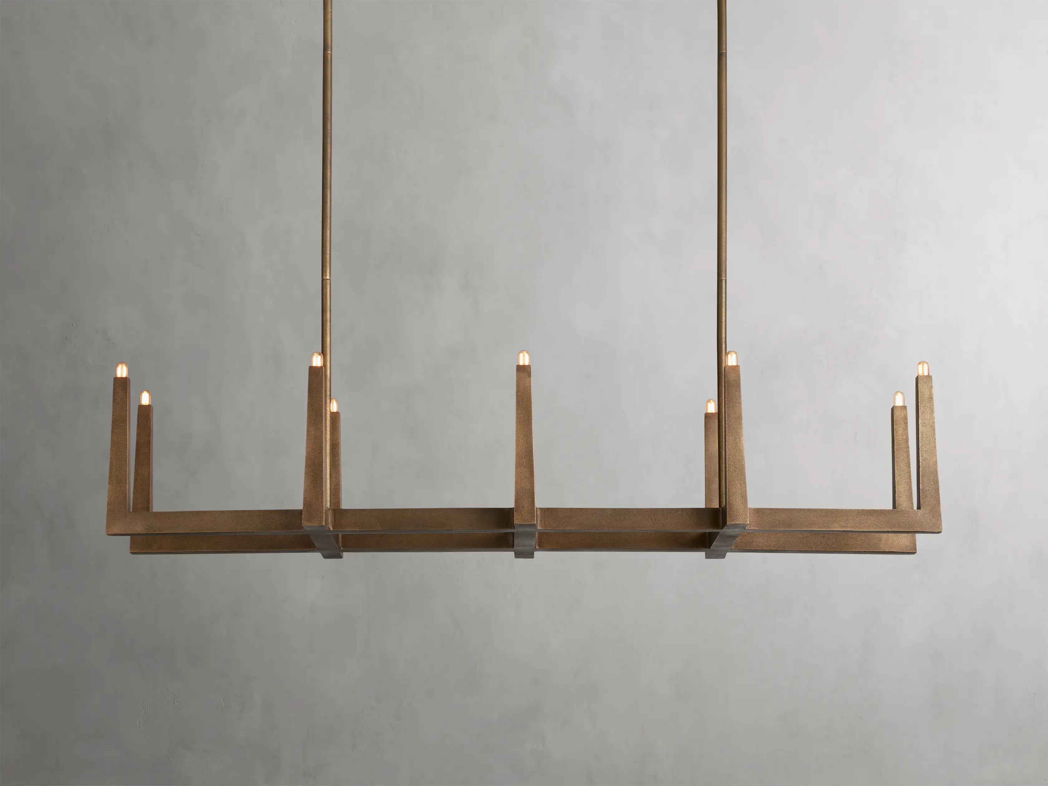 Emmet Linear Chandelier | Arhaus
