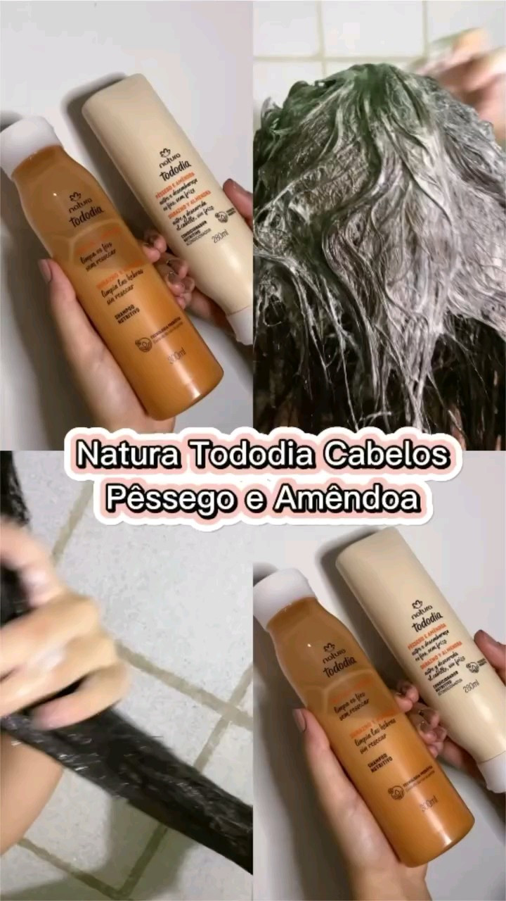 testando a linha Natura Tododia Cabelos Pêssego e Amêndoa, sua fórmula com óleo de amêndoa promete deixa os fios mais macios, nutridos e sedosos. Essa linha conta com a exclusiva Tecnologia Prebiótica, que cuida da raiz às pontas. 

#LTKbrasil #LTKbeleza