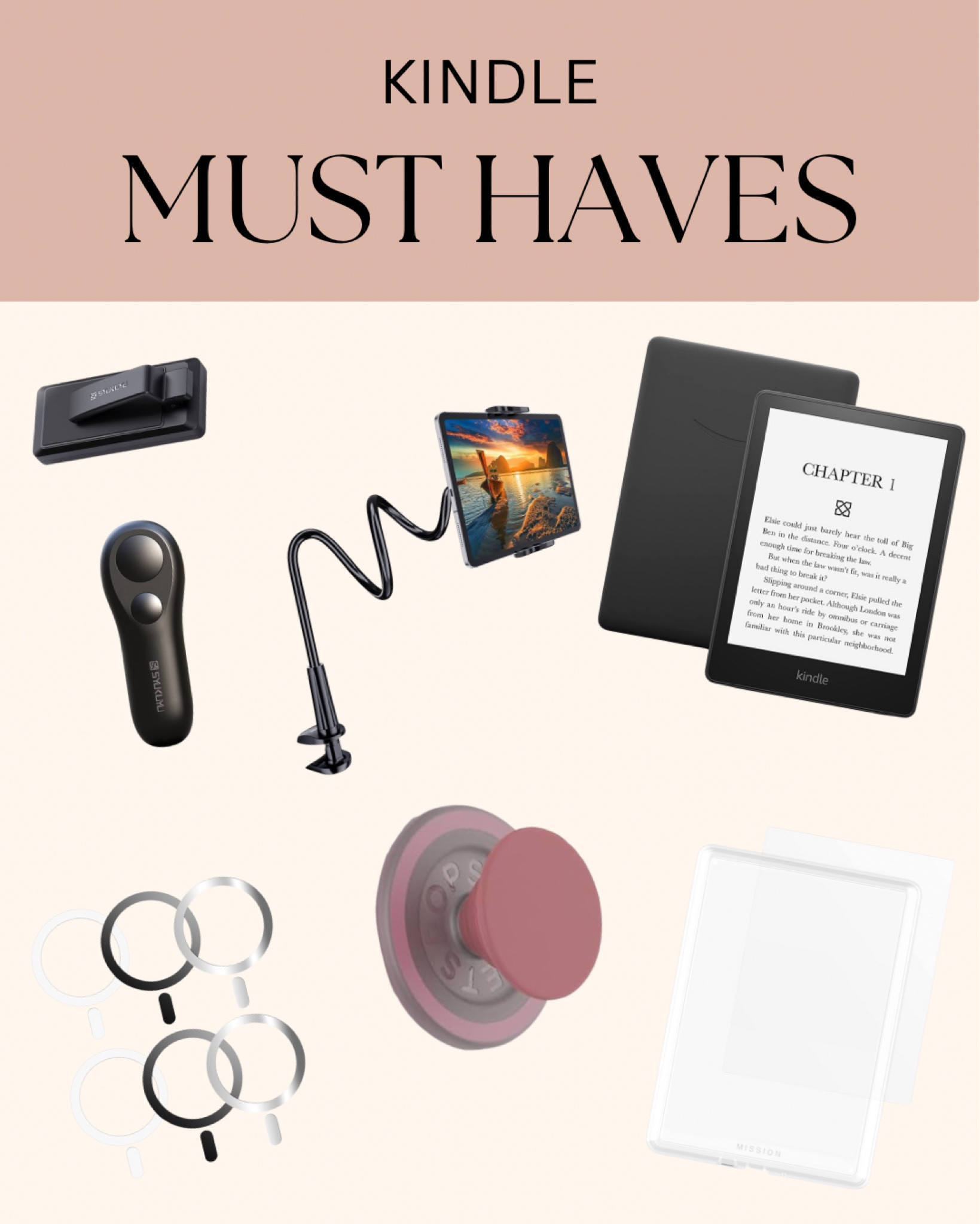 My favorite kindle and accessories to have the best and most relaxing reading experience!

#LTKU #LTKFindsUnder50 #LTKSaleAlert