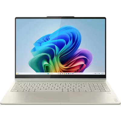 Lenovo Yoga 7 16” WUXGA Copilot+ PC 2-in-1 Touchscreen Laptop, AMD Ryzen AI 5 340, 16GB RAM, 512GB SSD, Windows 11 Home, Seashell | Target