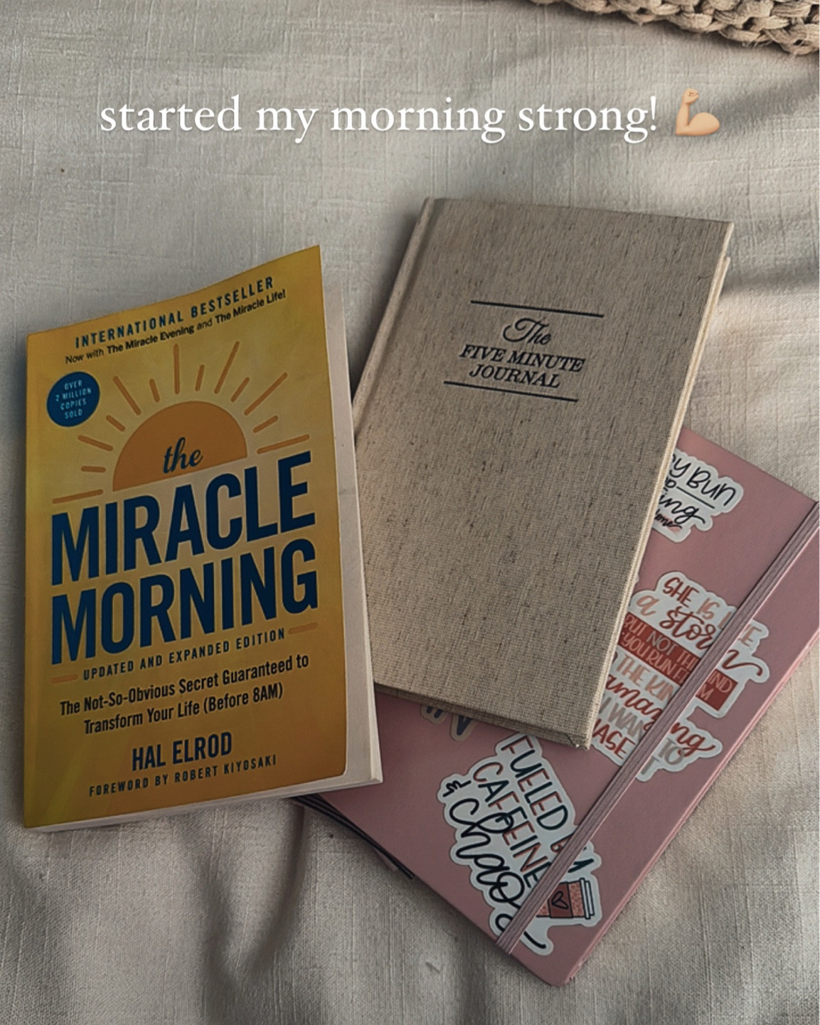 This book is changing my life. Sharing what I’m reading and using to complete my Miracle Morning! 🫶🏻

Book
Morning routine
Journal 

#LTKHome #LTKFindsUnder50