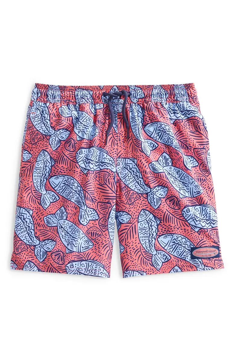 vineyard vines Print Chappy Swim Trunks | Nordstrom | Nordstrom