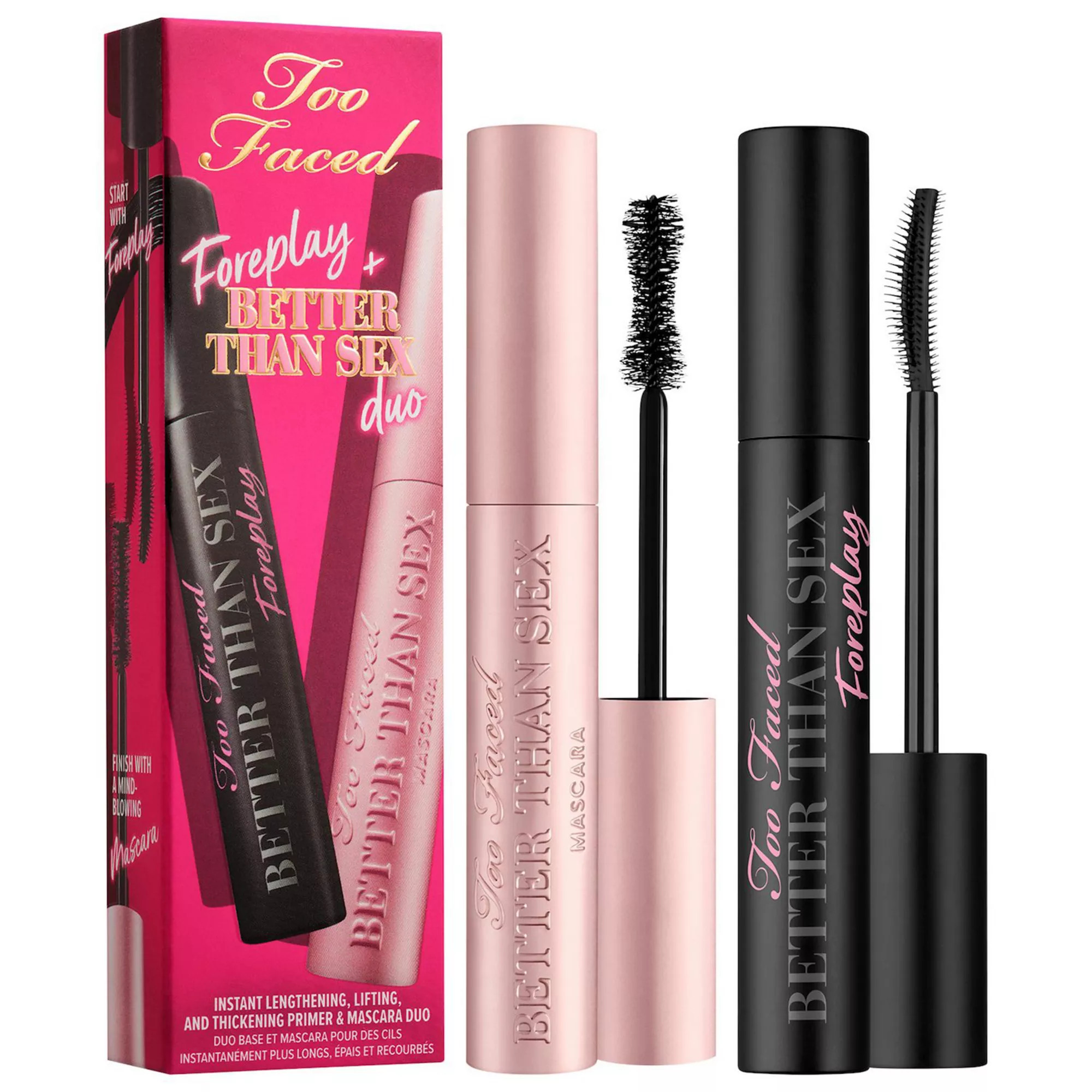 Too Faced Foreplay + Better Than Sex Primer & Mascara Duo | Kohl's