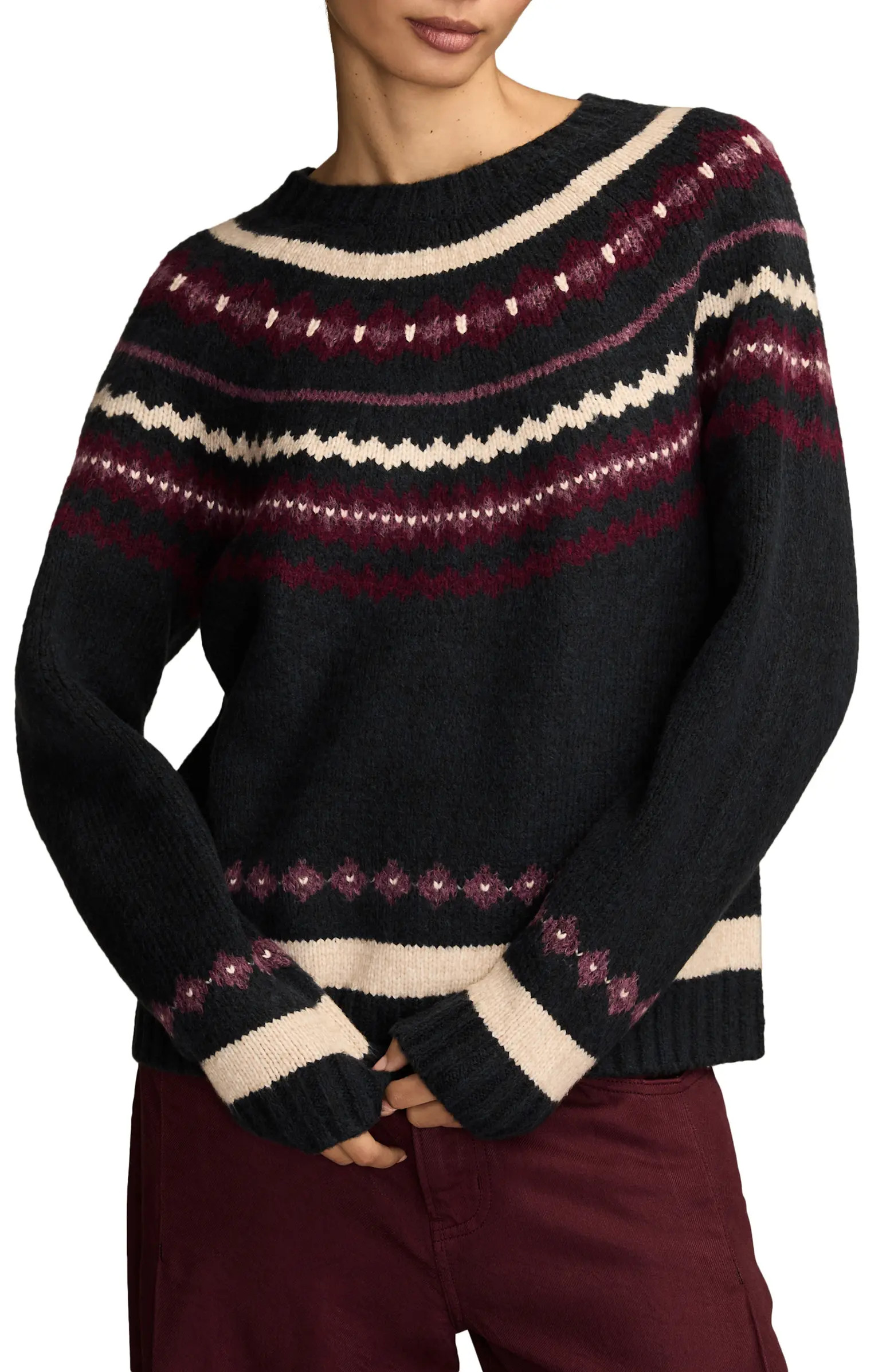 Fair Isle Crewneck Sweater | Nordstrom