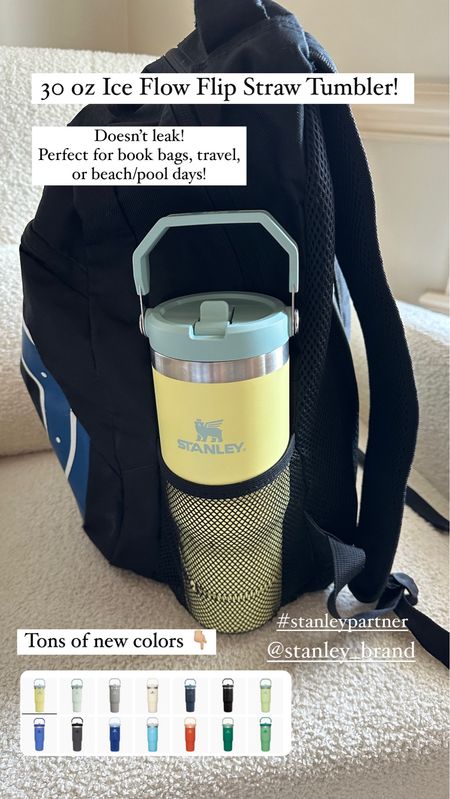 I love the 30oz @stanley_brand ice flow for travel and my kids book bags because it doesn’t leak! #stanleypartner

#LTKfitness #LTKSeasonal #LTKfindsunder100