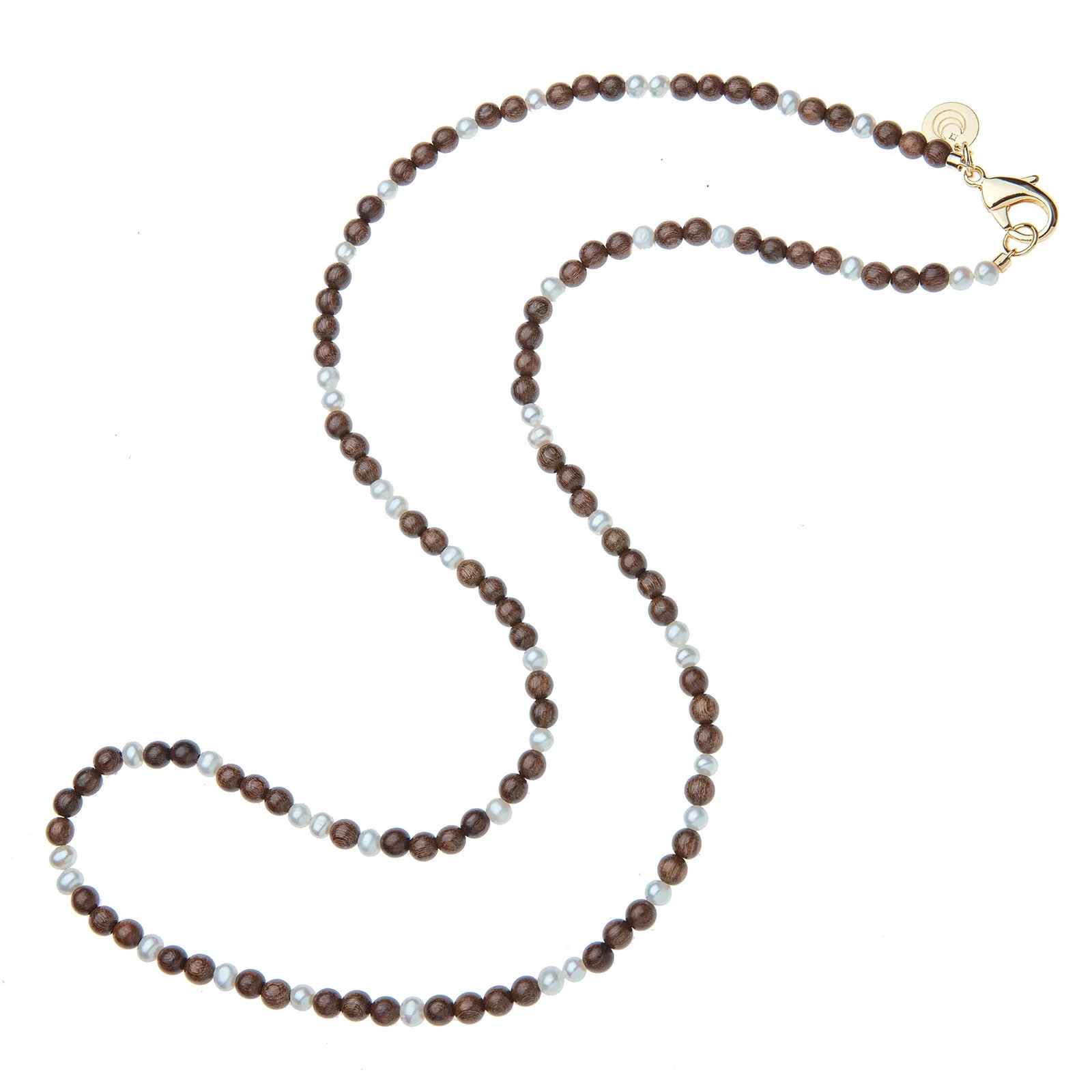 Wood and Pearl Double Wrap | Jane Win