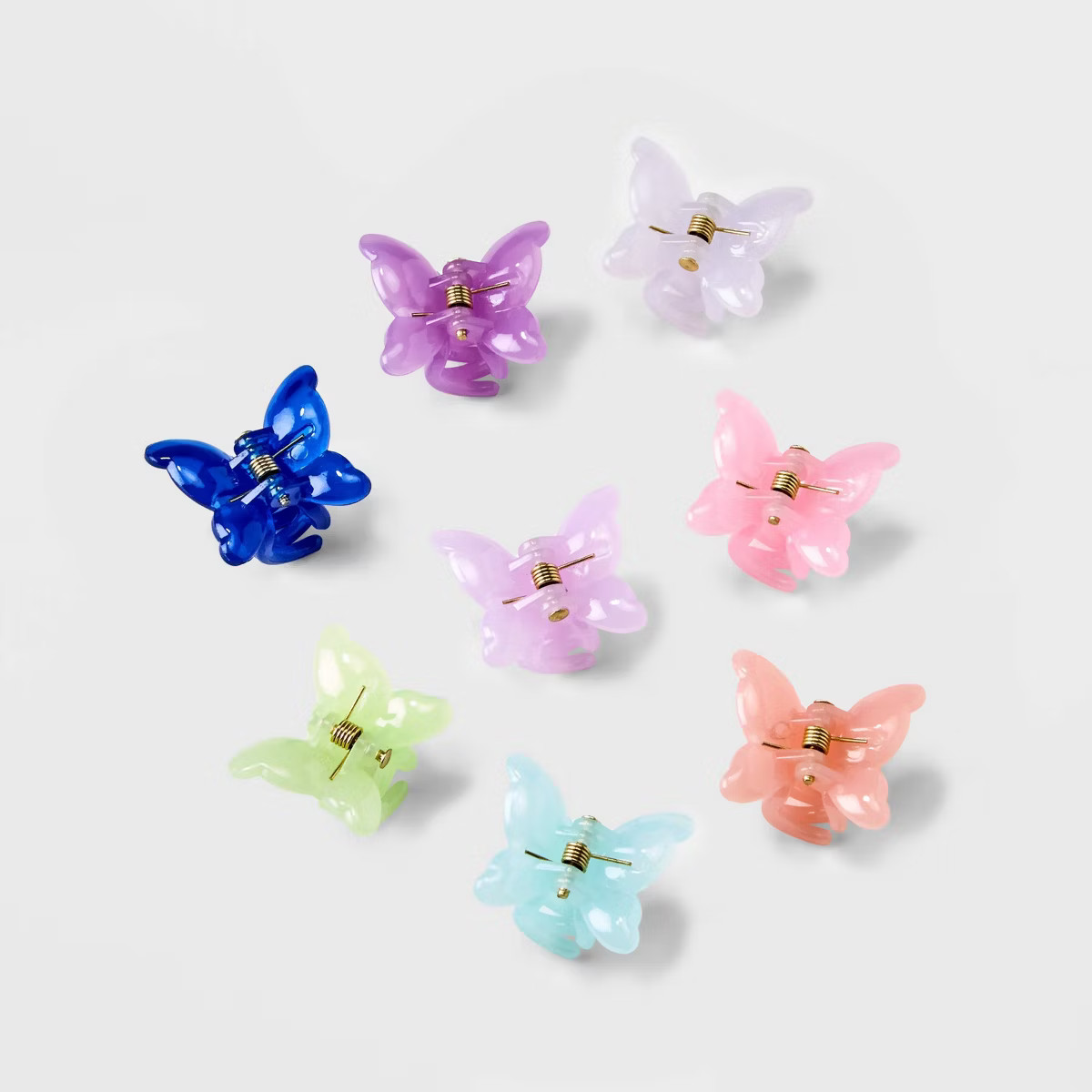Girls' 8pk Butterfly Clips - Cat & Jack™ | Target