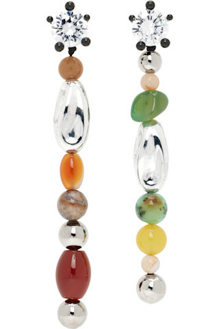 Multicolor Ascolto Chandelier Earrings | SSENSE