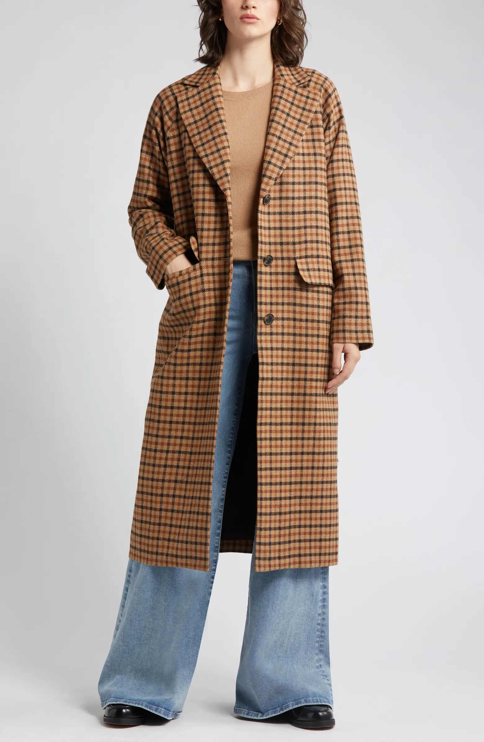 Pendleton Brooklyn Virgin Wool Blend Coat | Nordstrom | Nordstrom