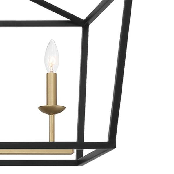 Carbon Loft Mwari Farmhouse Vintage 6-light Linear Pendant - 49"x 14.76"x 19.29"-58.29" | Bed Bath & Beyond