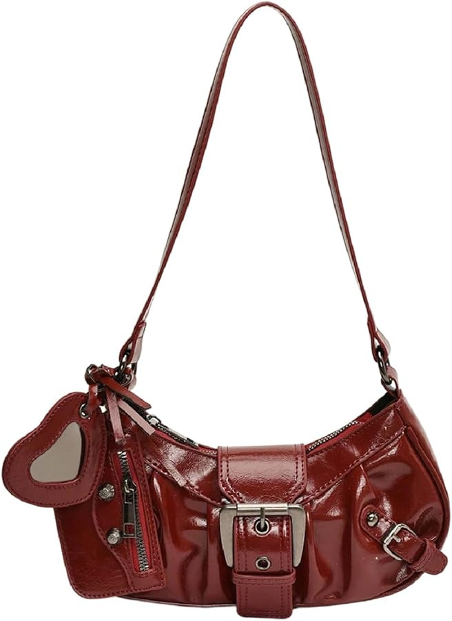 GORGLITTER Women's Y2k Shoulder Bag Buckle Western Vintage Hobo Pu Leather Handbags with Coin Pur... | Amazon (US)